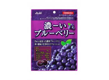 ASAHI Rich Blueberry Леденцы с черникой, 84 г