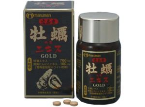 MARUMAN GOLD Экстракт устриц 700 мг и чеснока 100мг, 30 дней
