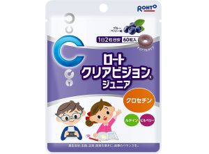 ROHTO Clear Vision Жевательные витаминки для глаз, 30 дней