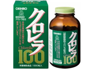 ORIHIRO Chlorella 100 Хлорелла, 1550 таб