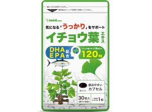 Seedcoms Экстракт гинко, DHA, EPA, 30 дней