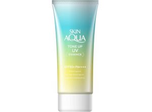 SkinAqua Tone Up UV Essence Mint Cанскрин эссенция, 80г