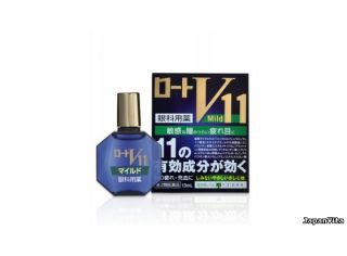 ROHTO V11 Mild Мягкие антивозрастные капли, 15 мл