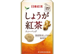 Nittoh Tea Чёрный чай с натуральным имбирём, 20 пак