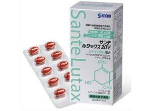 Santen Lutax 20V для поддержки здоровья сетчатки и макулы, 30 дней