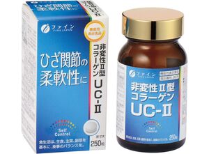 Fine Japan UC-II для гибкости и подвижности коленных суставов, 25 дней