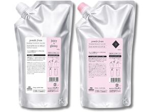 MILBON Jemile Fran For Coarse Hair Набор для жестких и поврежденных волос, 1000 мл+1000мл